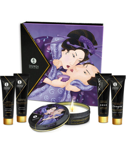 GEISHA'S SECRET COLLECTION Sensual Massage Erotic Cosmetics Kit