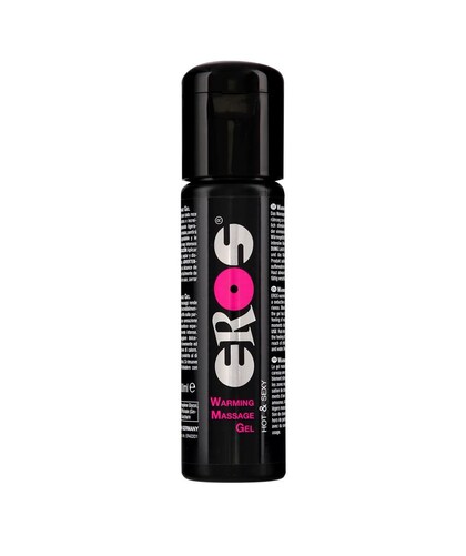 GEL DE MASSAGEM EFEITO CALOR Gel de massagem com gengibre, efeito quente, não oleoso, solúvel
