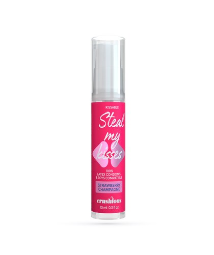 CHAMPANHE COM MORA Gel lubricante aromático, besable, base de agua, vegano