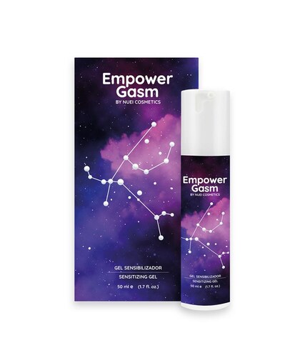 GEL SENSIBILIZANTE EMPOWERGASM Descubre il gel sensibilizzante Empowergasm di Nuei in formato da 50 ml, pensato per esalt