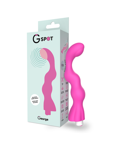 GEORGE RUMBLING Vibrador recargable diseñado para estimular punto g