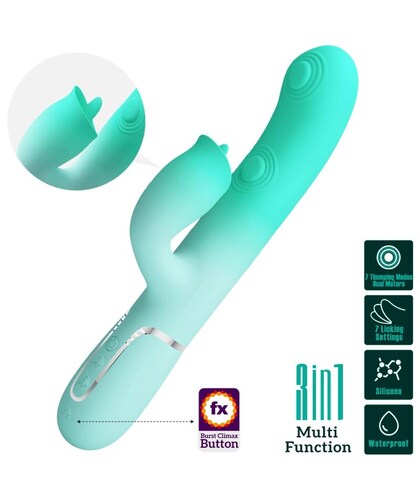 GIGI Vibrador con 7 modos de vibración y efecto lengua