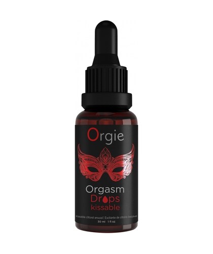 ORGASM DROPS BESABLE Gotas beijáveis orgasm drops kissable 30ml orgie
