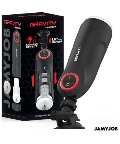 GRAVITY Automatic Stroker with Sleek Design, 5 Modes & USB-Powered