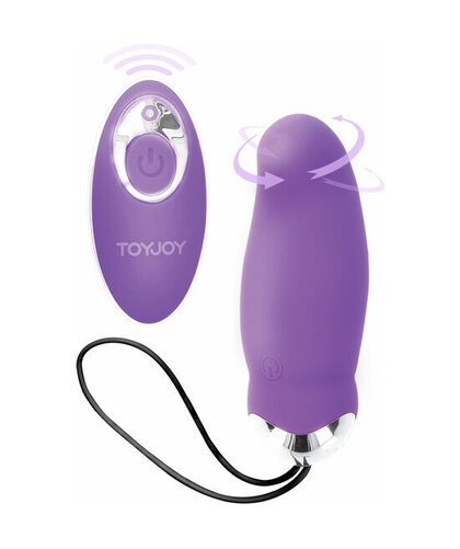 MY ORGASM EGGSPLODE Huevo vibrador con punta giratoria y control remoto