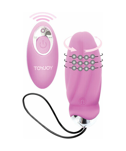 YOU CRACK ME UP Huevo vibrador con perlas giratorias internas