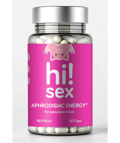 HI SEX ENERGY Cápsulas energizantes unissexo com ingredientes naturais