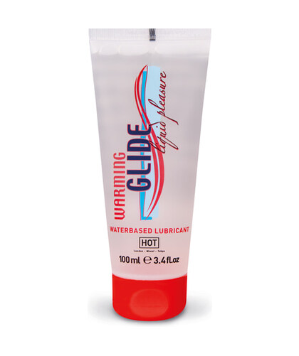 HOT GLIDE WARMING Gel lubrificante à base de água de alta qualidade com um efeito quente e prazeroso