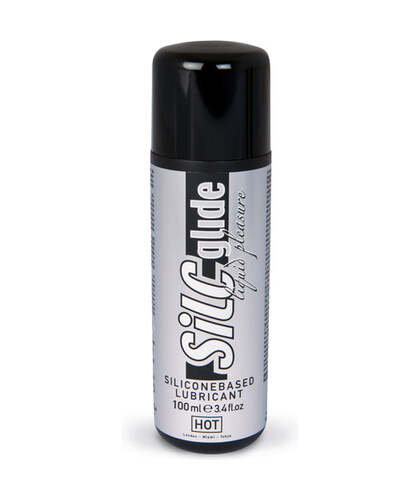 HOT SILC GLIDE Lubrificante pessoal de silicone, macio, duradouro e sem odor