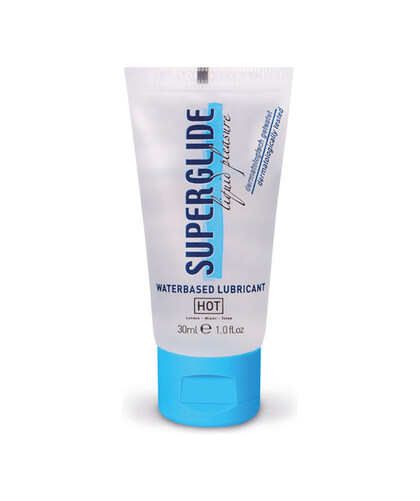 HOT SUPER GLIDE Lubrificante à base de água de alta qualidade, seguro, duradouro e sem aderência.