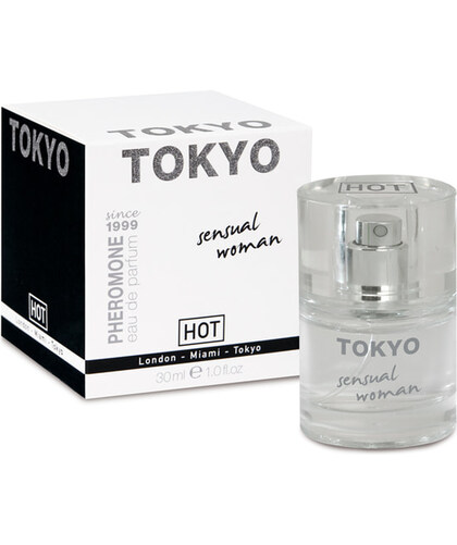 TOKYO SENSUAL MUJER Pheromone perfume with floral and fruity notes