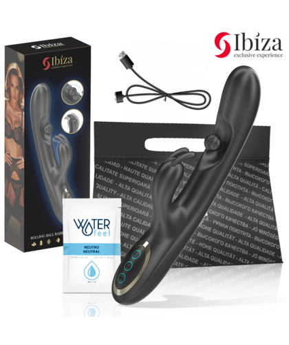 SPHERE Introducing the Rabbit Vibrator: Dive into pleasure with triple motor power, a rolling sph