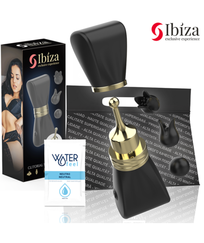 LAZITO Elegant and powerful stimulator with 3 interchangeable heads and 10 vibration modes. USB r