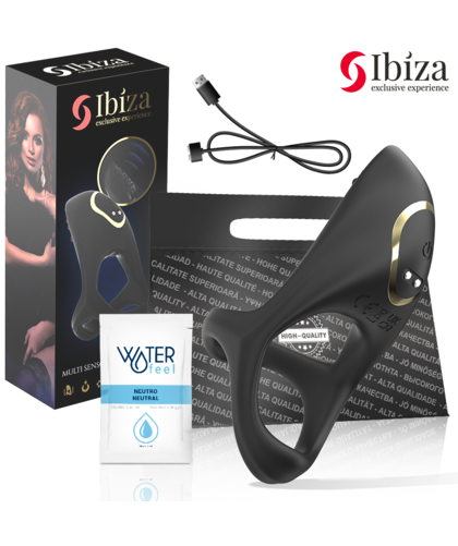 IBIZA SENSATECH Discover the Ibiza – a multi-sensory penis ring designed to elevate your intimate moments 
