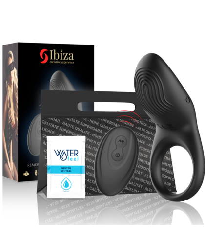 VIBE PULSE Ibiza - anel vibrador com controlo remoto de contacto total

Desfruta de uma experiência e