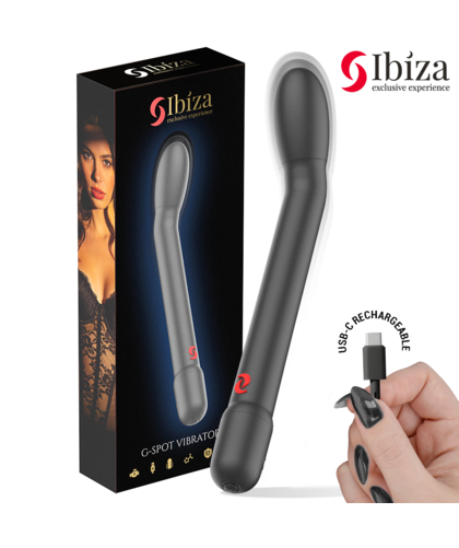 IBIZA G-SPOT Ibiza - vibratore nero per il punto G con vibrazione