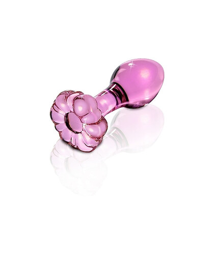 ICICLES Nº48 Plug anal em vidro, seguro, duradouro e fácil de limpar.