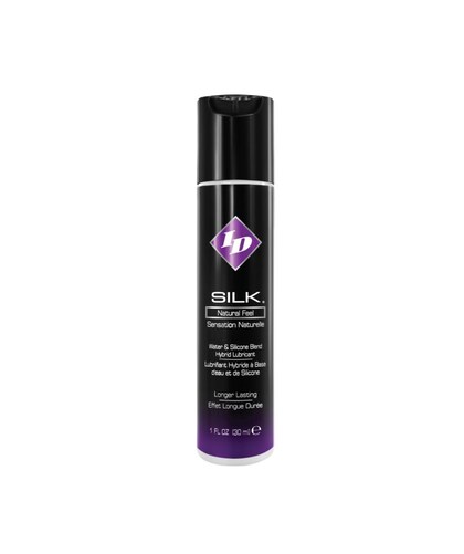 ID SILK LUB Lubricante mixto, suave, duradero, compatible con látex