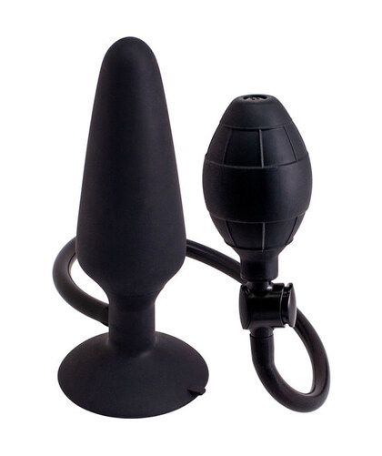 CÓNICO INFLAPLUG Inflatable Anal Plug with Adjustable Diameter and Suction Cup