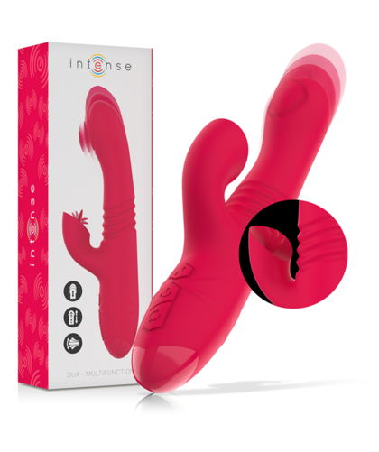 DUA Vibrador multifunción con 8 modos, impermeable, 3 motores