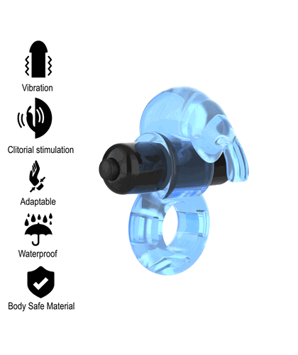 TRANSPARENT VIBRATING RING Discover the magic of our vibrating ring designed to elevate your pleasure.