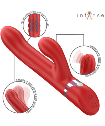 LELE Vibrador multitarea: rotación, oscilación y placer híper personalizado
