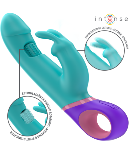 MÓNICA Experience the ultimate pleasure with our Rabbit-Style Vibrator, featuring powerful vibrat