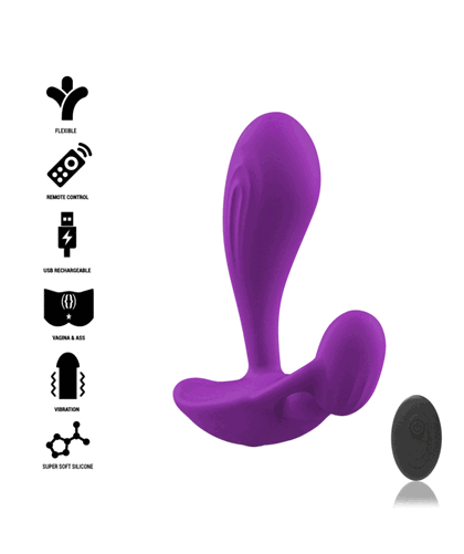 SHELLY_PLUG Powerful Vibrating Anal Plug with Remote Control, Waterproof