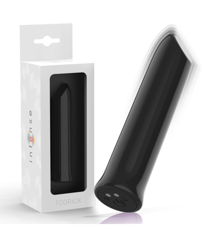 TODRICK Vibrating Bullet: 10 Modes, Medical-Grade Silicone, Waterproof