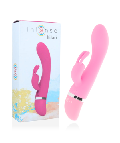 HILARI Vibratore ergonomico con 30 modalità, in silicone morbido e potente.