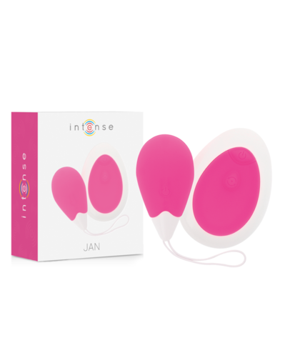 JAN Huevo vibrador con control remoto intensa experiencia