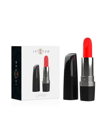 LIPPSY Vibrador mini con forma de pintalabios discreto
