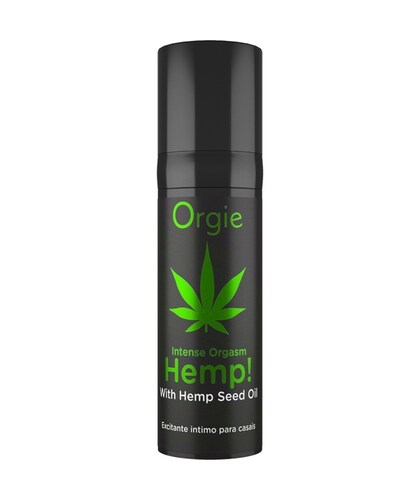 INTENSE ORGASM HEMP! Intense orgasm gel con aceite semilla de cañamo 15  ml