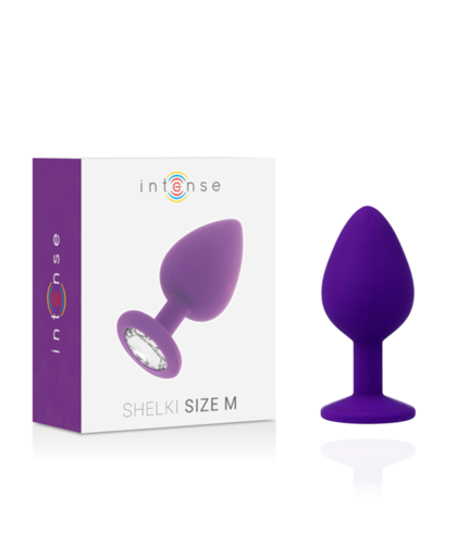 SHELKI M Plug anal de lujo intese toys: experiencia anal intensa