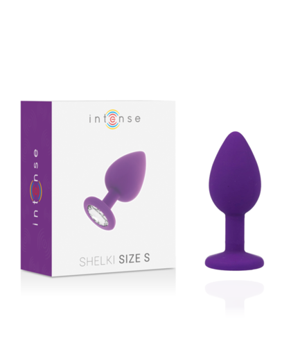 SHELKI S Plug anal de silicona: seguro, flexible, apto para agua