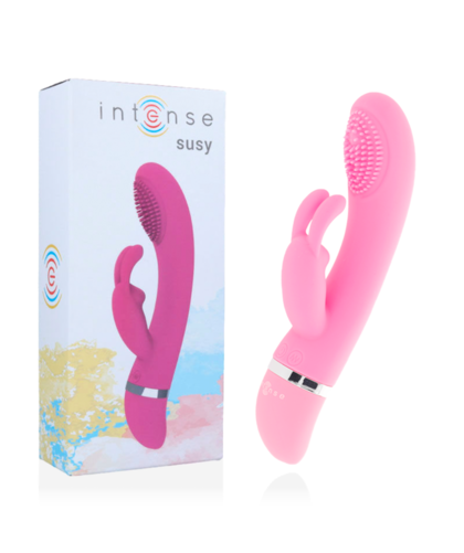 VIBRADOR SUSY Vibrador rabbit flexible con 7 modos vibración
