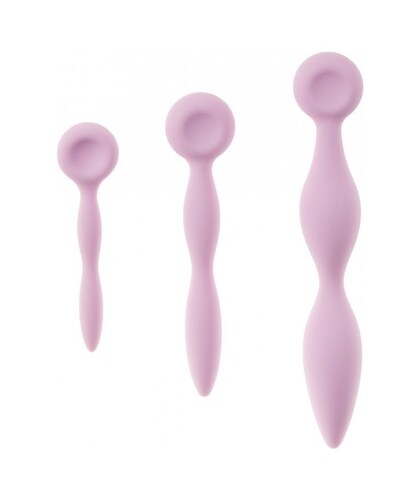 INTIMRELAX Coffret de 3 dilatateurs vaginaux en silicone pour le vaginisme