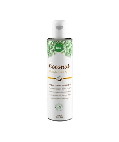 OLIO VEGANO Olio da massaggio vegano, profumo delicato di cocco, non appiccicoso.