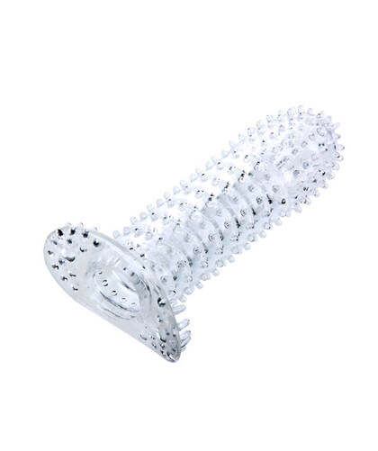 KNOX Silicone Nodule Sleeve Doubling as a Cock Ring