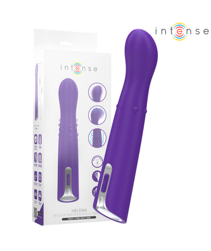 HELENA Potente vibrador con punta en movimiento