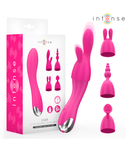 CHER Vibratore con testine intercambiabili