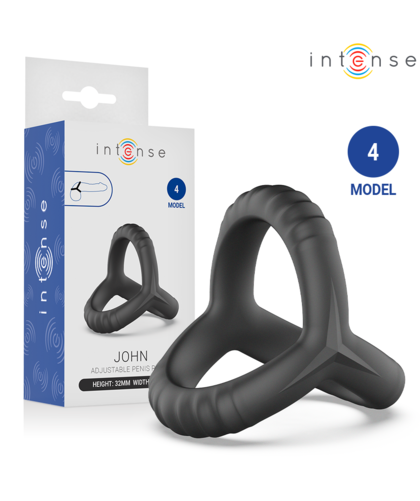 JOHN Triple anneau pour une tenue plus intense et stable.
