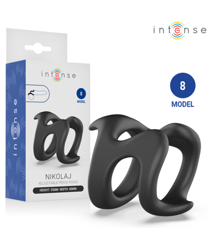 NIKOLAJ Ses bras texturés offrent une stimulation supplémentaire.