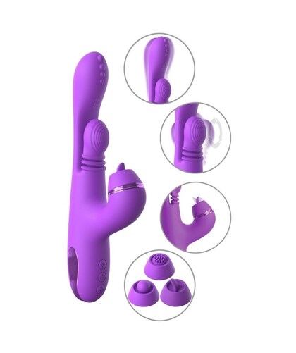 INTIMOTION Rabbit con vibración sincronizada en punto g y clítoris