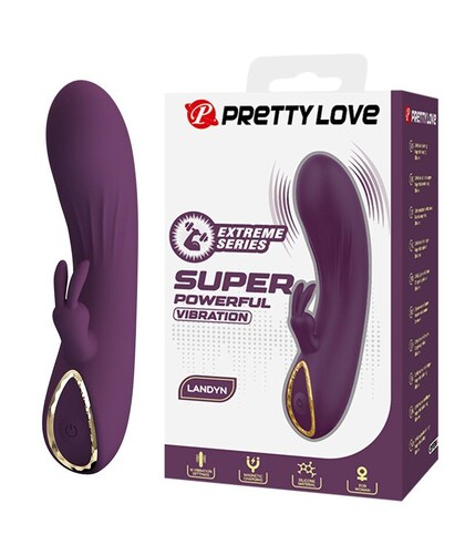 LANDYN Rabbit compacto de doble estimulación para iniciarse