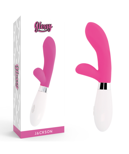 JACKSON PINK Silicone Rabbit Massager with 10 Exciting Functions