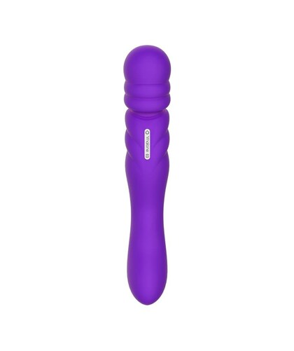 Jane Masajeador recargable, 7 vibraciones, doble estimulación, impermeable