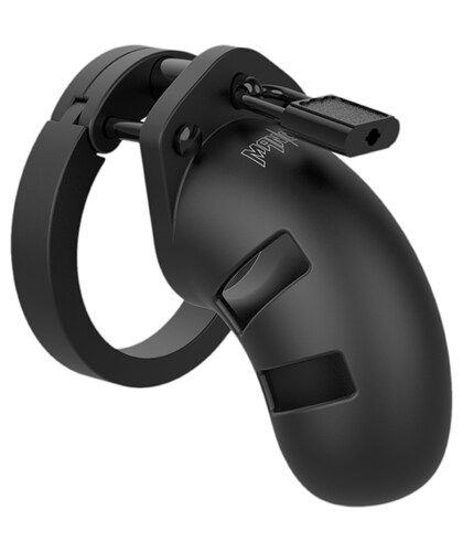 JAULA MODEL 20 CHASTITY Gaiola de castidade em silicone e policarbonato para BDSM