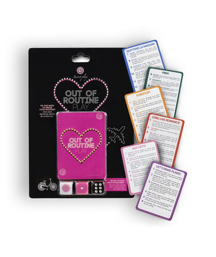 OUT OF ROUTINE PORTUGUES Spice up your love life with this Couples Board Game: 72 Passion Challenges