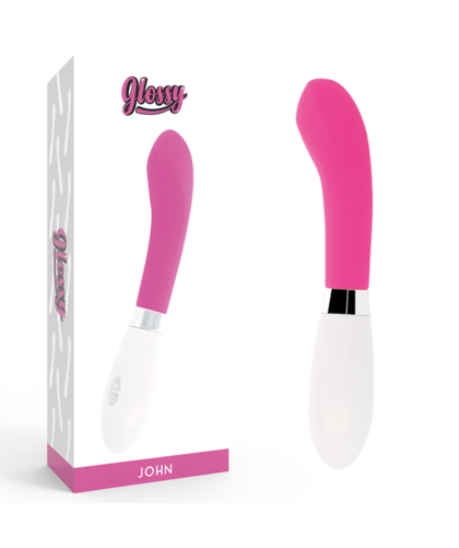 VIBRADOR ROSA Vibrador con forma curva para estimulación intensa